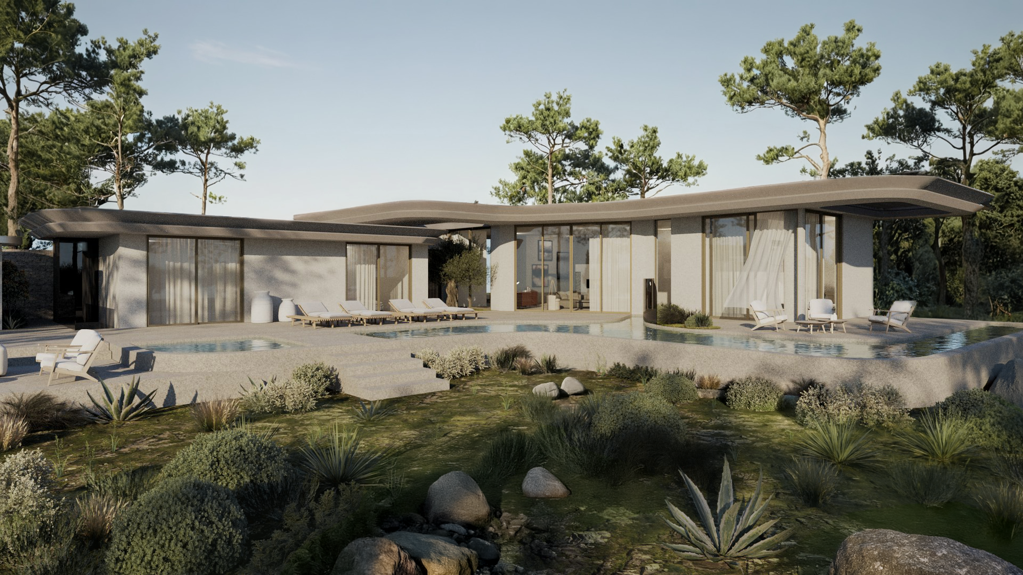 Curved Villa